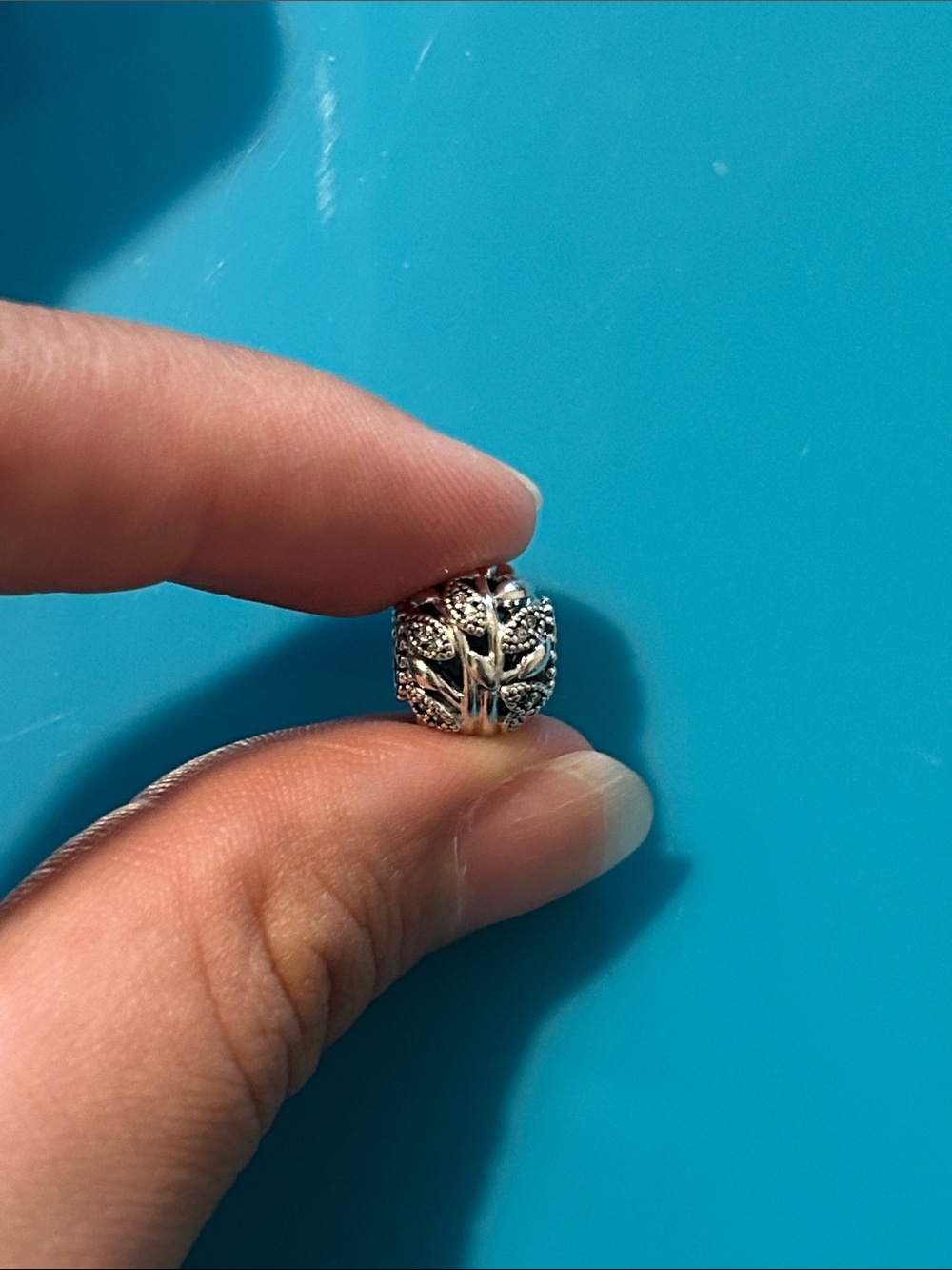 Pandora Sterling Silver Family Tree Bead Charm
